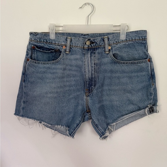 Levi's Pants - Levi's 512 Cut Off Denim Shorts Mens Womens Frayed Size 34” Waist